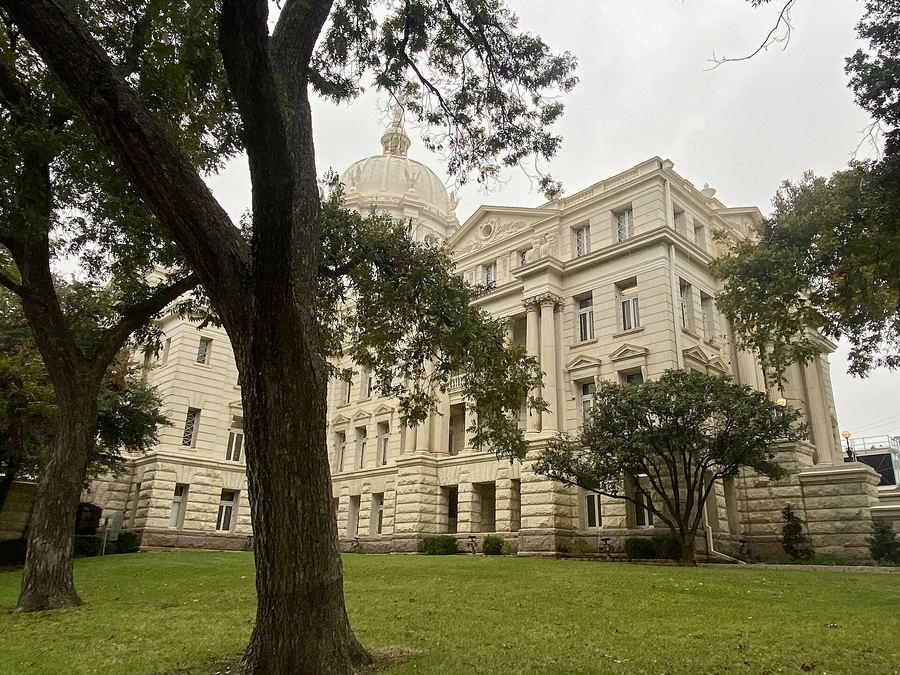 The McLennan County Courthouse.