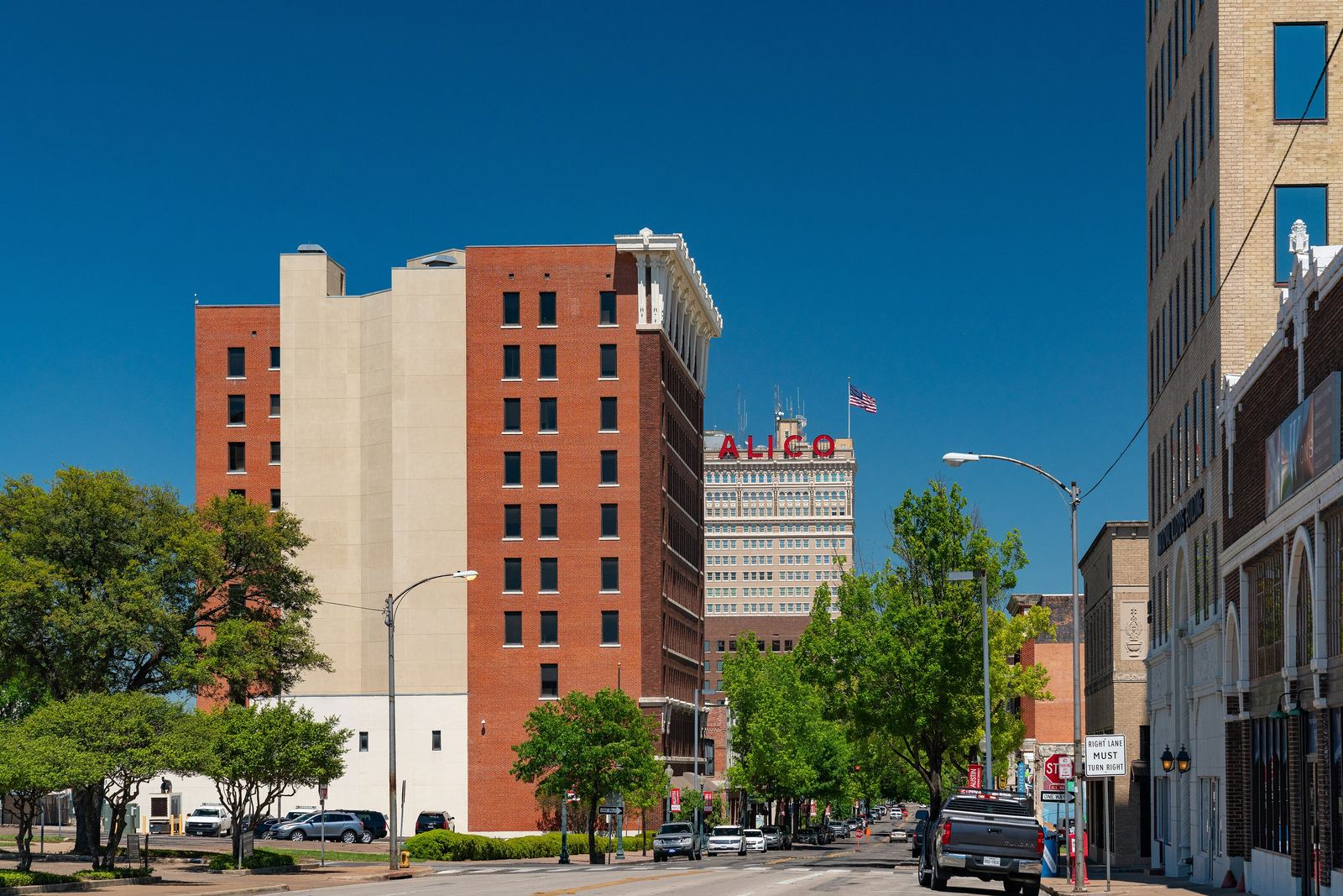 Downtown Waco.