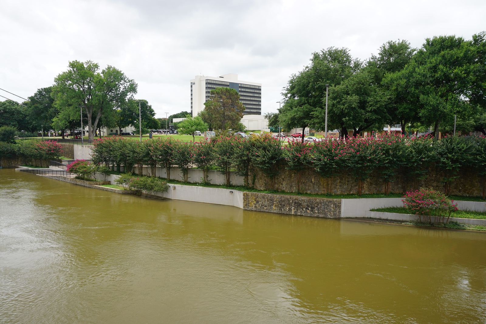 The Brazos River through Waco.